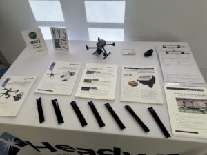 Headwall sponsorship booth at EARSeL 2025 in Prague